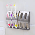 Miniatyrbillede 4 af 5: Vægmonteret Tandbørsteholder, Rustfrit Stål Razor Holder Opbevaring