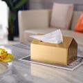 Miniatyrbillede 2 af 5: Stor metalvævsæske - praktisk vævsdispenser til badet