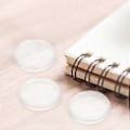 Miniatyrbillede 3 af 3: 44 stk. Plastik Bogbindingsskiver Løsblad Binder Binderringe til DIY Notesblokke Planlæggere