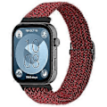 Miniatyrbillede 3 af 5: Justerbar flettet nylon urrem i vævet stil til Huawei Watch Fit 3 Style E