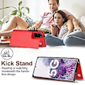 Miniatyrbillede 3 af 5: Crossbody TPU+PU Etui til Samsung Galaxy S20 FE Red