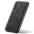 Pikkukuva 5 / 5: Samsung Galaxy A55 5G -kotelo PU-nahka+PC+TPU Hybridipuhelinkuori Style C