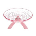 Miniatyrbillede 1 af 3: Ikke-løbe Disk til Hamstere Pindsvin Små Kæledyr Motionshjul (Pink)