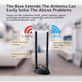 Miniatyrbillede 5 af 5: WiFi-antenne 2.4G/5.8G dobbeltfrekvens dobbeltantenne signalforstærker