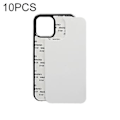 Miniatyrbillede 1 af 4: 10 stk. 2D blankt sublimations-telefoncover til iPhone 14 Pro