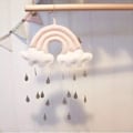 Miniatyrbillede 2 af 5: Sød kludlegetøj vedhæng - Baby seng dekoration tilbehør - Sky -