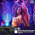 Miniatyrbilde 3 av 5: Stjernehimmel-projektor, Galaxy-projektor LED Planetarium-projektor La