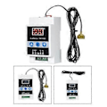 Miniatyrbild 2 av 5: Termostat med termoelement och LED-display, digital temperaturkontroller, 2W vattentät sensortermostat ADC 110-240V