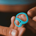 Miniatyrbillede 3 af 5: 6 stk. (hvide) trådløse Bluetooth-øretelefonstativer med