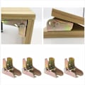 Miniatyrbilde 5 av 5: Folding Table Legs, Extended Table Bed Legs with Lock Buckle, Ho