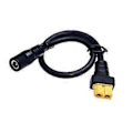 Miniatyrbillede 1 af 5: XT60 Hun til DC5525 Hun 30cm Ladekabel til Solpaneler og Modelfly