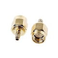 Miniatyrbillede 3 af 5: 10 stk. SMA Hanstik Crimp RG174 RG316 LMR100 Kabel RF Konnektor
