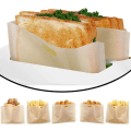 Pikkukuva 1 / 4: 6 kpl Toaster Bag - Uudelleenkäytettävät leivänpaahtopussit (16 * 16 cm) - Korkea lämpötila