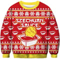 Jul Tröja 3D Digitaltryck Rundhalsad Sweatshirt - W2582704 - Storlek M M