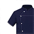 Miniatyrbild 3 av 5: Kockrocka Kockkläder Servitör Servitris Kläder Uniform för Restaurang Matservering Pub (L) L