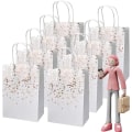 Miniatyrbilde 1 av 5: 15 stk Kraft-pose, gavepose i papir, Kraft-pose med håndtak, resirkulert
