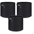 Miniatyrbilde 1 av 4: 3-pakning Grow Bags Fabric Smart Pots For Plants With Handles Bundle