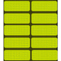 Miniatyrbillede 1 af 5: Automotive Safety Reflective Warning Strips 10 Grønne
