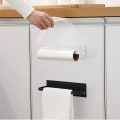 Miniatyrbild 4 av 5: 26CM vit självhäftande hushållspappershållare, används för utvikbar servett