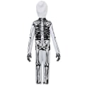 Miniatyrbillede 4 af 5: 3-14 Års Børns Skelet Heldragt Handsker Maske Cosplay Sæt.3-4 År.