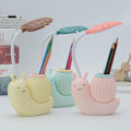 Miniatyrbilde 4 av 5: USB-oppladbar barneskrivebordslampe tegneserie snegleøye beskytter
