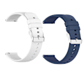 Miniatyrbillede 1 af 4: Todelt sæt (hvid + blå) er egnet til Huawei Watch3 /