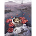 Pikkukuva 1 / 5: 30x40cm 5D DIY timanttimaalaus täydellinen, Astronautes#B, DIY timantti Rh