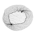 Miniatyrbillede 1 af 4: TINKSKY 100 stk. Hårnet Usynligt Elastisk Net (Sort)