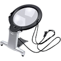 Miniatyrbild 1 av 5: 2 i 1 handsfree jätte läsförstoringsglas med LED-ljus 22,2 x 1