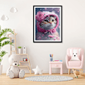 Miniatyrbild 3 av 5: 30x40cm 5D Diamantmålningssatser för vuxna, Diamantkonstsatser för katter