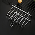 Miniatyrbilde 5 av 5: Grille - pain 6 tranches Design Chrome avec pieds à billes et poi
