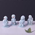 Miniatyrbillede 4 af 5: Dekorationsvoks Lys Form Håndlavet Gave Ler Håndværk Støbning Forme 3D Silikone Håndarbejde Fremstilling Delikate Forme