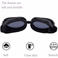 Miniatyrbillede 3 af 5: Fonepro 1 stk. Hunde Goggles, Justerbar Rem Kæledyr Solbriller, Hvalp