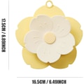 Miniatyrbillede 3 af 5: 1 stk. Farve: Solgul [Opgradering] Afløb - Blomsterformet vaskepropper