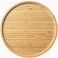 Miniatyrbild 1 av 5: Bambu serveringsbricka, rund träbricka, träserveringsbricka, Frui