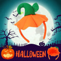 Miniatyrbilde 4 av 4: Halloween Gresskar Hodebånd Halloween Kostyme Gresskar Hodeplagg