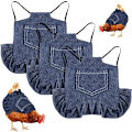 Pikkukuva 1 / 5: 3 kpl Standard Chicken Saddle Hen Apron Hen Saddle Single Str