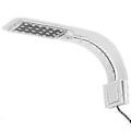 Miniatyrbillede 1 af 4: Super Slim LED Akvarielys Planter Vokser Belysning Kreativ Clip-on Lampe med EU Stik (Hvidt Lys)