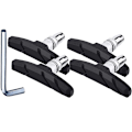 Miniatyrbilde 1 av 5: Svart sett med 4 V-bremser for sykkelbremsekaliper 70 MM sykkel/MTB/V