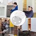 Miniatyrbilde 3 av 3: Høykvalitets Kobberhengsler for Små Prosjekter - Holdbare, Lettvektige, Korrosjonsbestandige, 2 Pakning
