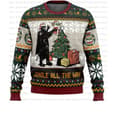 Julesweater Pullover til mænd, 3D digitalt print Crew Neck sweater top, Efterår/Vinter beklædning - EL2597 - Størrelse 5XL 5XL