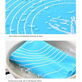 Miniatyrbillede 4 af 5: 1 Stykke 50x40cm Non-stick Genanvendelig Bagemåtte Fondant Dej, (Po
