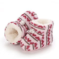 Miniatyrbild 3 av 5: 6-12 månader baby vinter varm fleece bootie, nyfödd halkfri mjuk