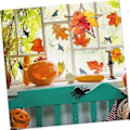 Pikkukuva 5 / 5: 2 kpl Halloween koristeellinen köynnös B-tyyli 25CM viisisakarainen tähti