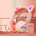 Miniatyrbilde 3 av 4: Lilla, trådløse hodetelefoner med mikrofon for PS4, PS5, XBox, P