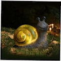 Miniatyrbillede 5 af 5: Solcelle Ornament Lys Have Dekoration Dyr Lampe Solcelle Lampe Sn