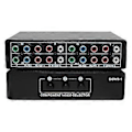 Miniatyrbild 4 av 5: RGB Komponent Switch Selector 5 RCA 3-vägs YPBPR Kabel Komponent Switch AV Switcher för PS2 Wii Xbox
