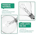 Miniatyrbillede 3 af 3: 5 stk. Lavalamp Pærer G50 220V-230V Pære 25W E12 Voks Varm Lampe Pærer