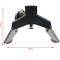Miniatyrbilde 2 av 5: Utendørs Trekantbrenneromformer, Gassbeholderadapter, Campingkomfyr