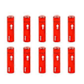 Miniatyrbild 1 av 5: 10 st Cykel Växelvajer Ändhylsor Cykel Växelvajer Ändhylsor Bromsvajer Hölje Ändhylsor Set Röd 4mm Red 4mm